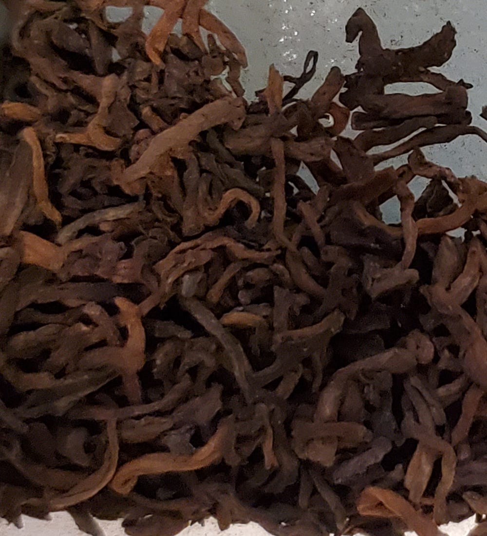 loose puerh tea