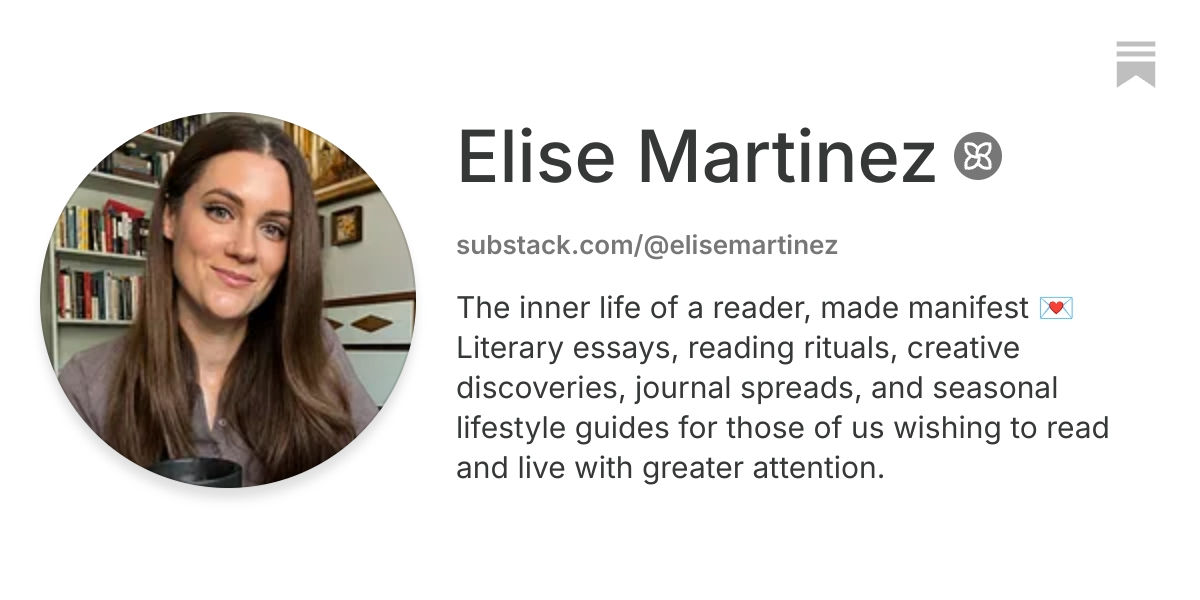 Elise Martinez | Substack