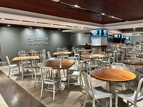 batting cage, lounge