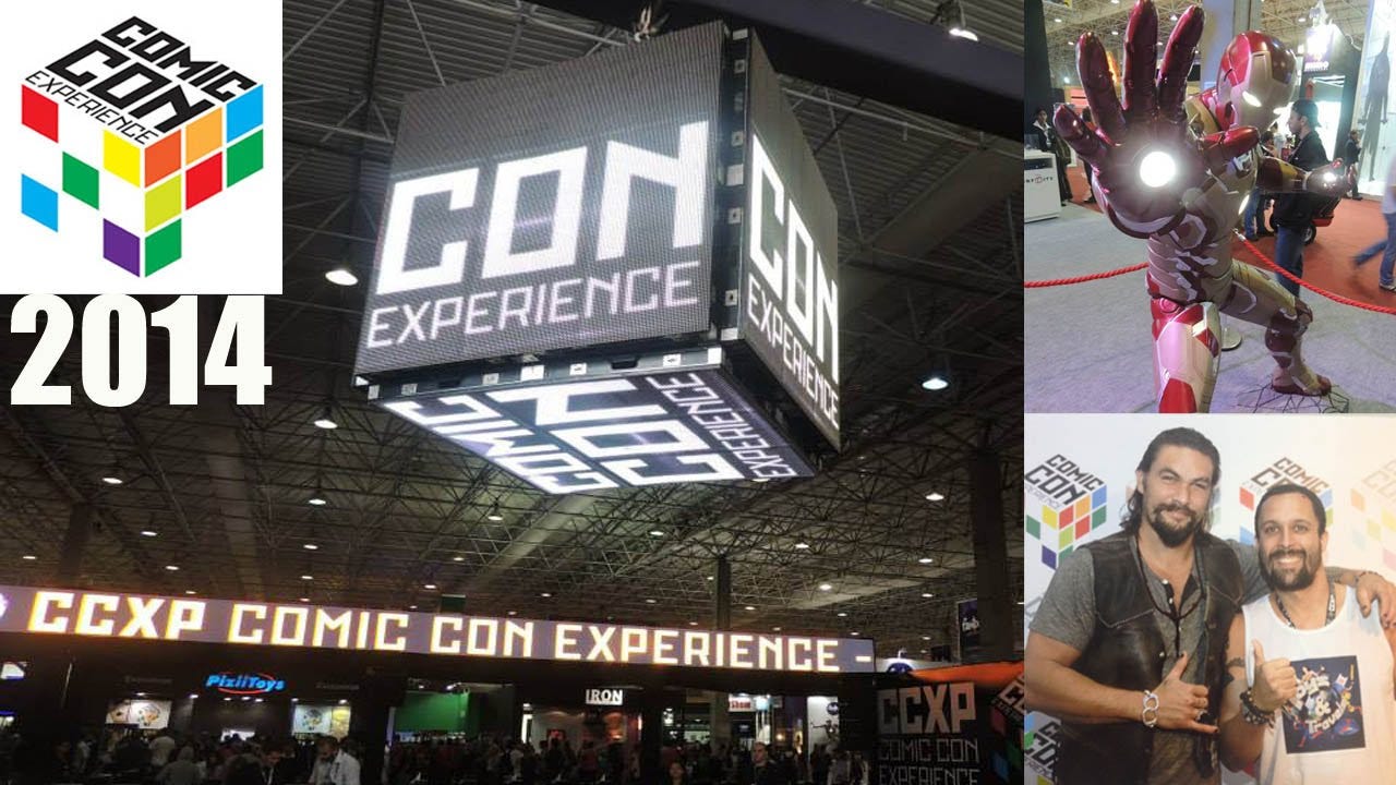Um giro pela convenção de quadrinhos Comic Con Experience CCXP 2014 -  principais stands