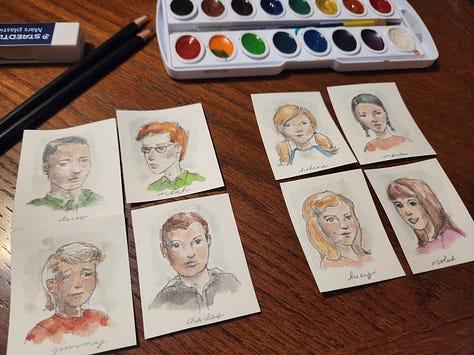 artwork for mystery book series