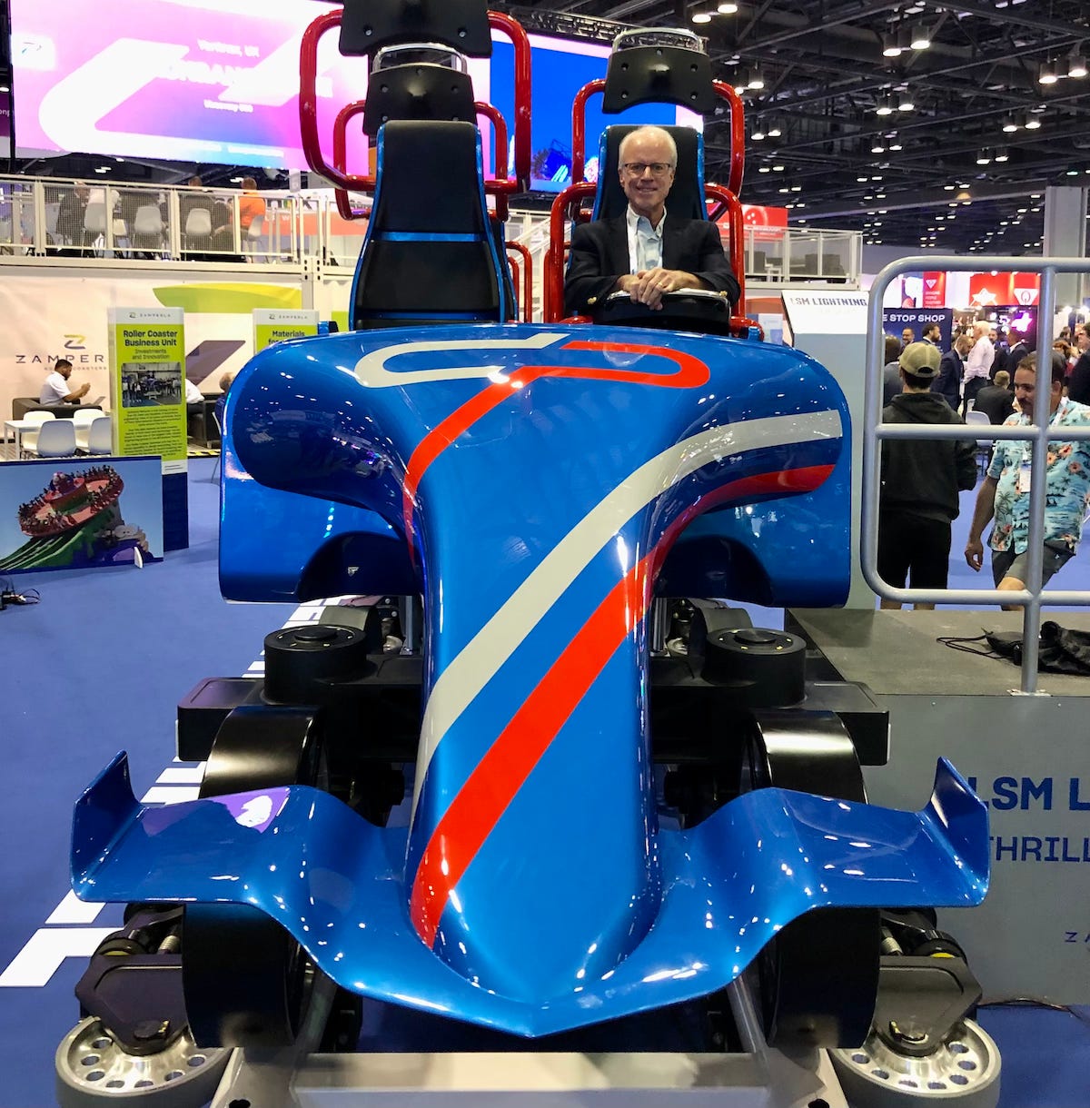 Arthur Levine at 2023 IAAPA Expo Arthur Levine at 2023 IAAPA Expo