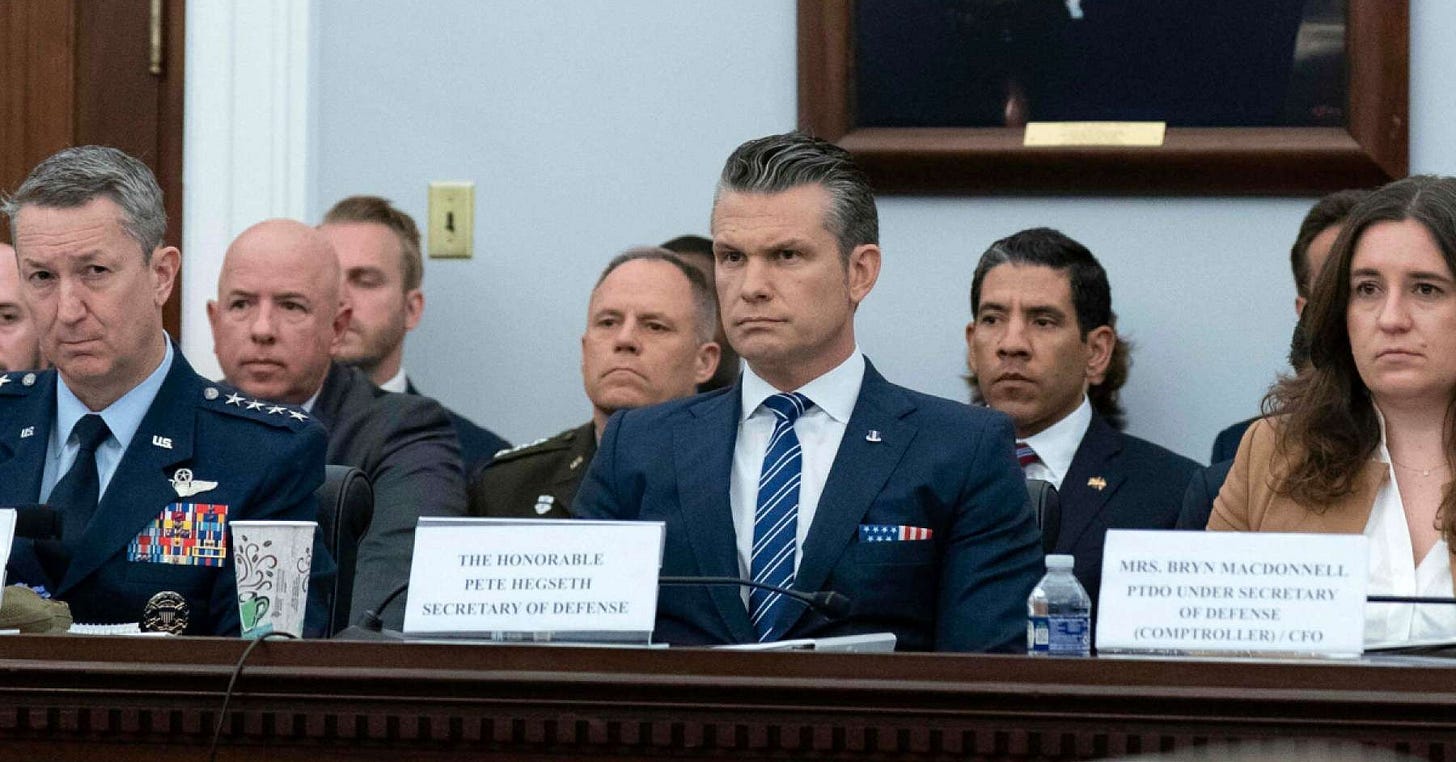 Pete Hegseth faces sharp questions from Congress on deploying troops to Los  Angeles and Pentagon spending – The Press Democrat