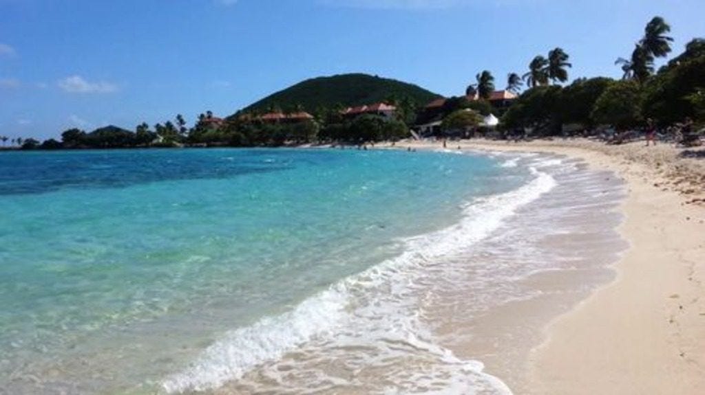 Saphire beach - St Thomas