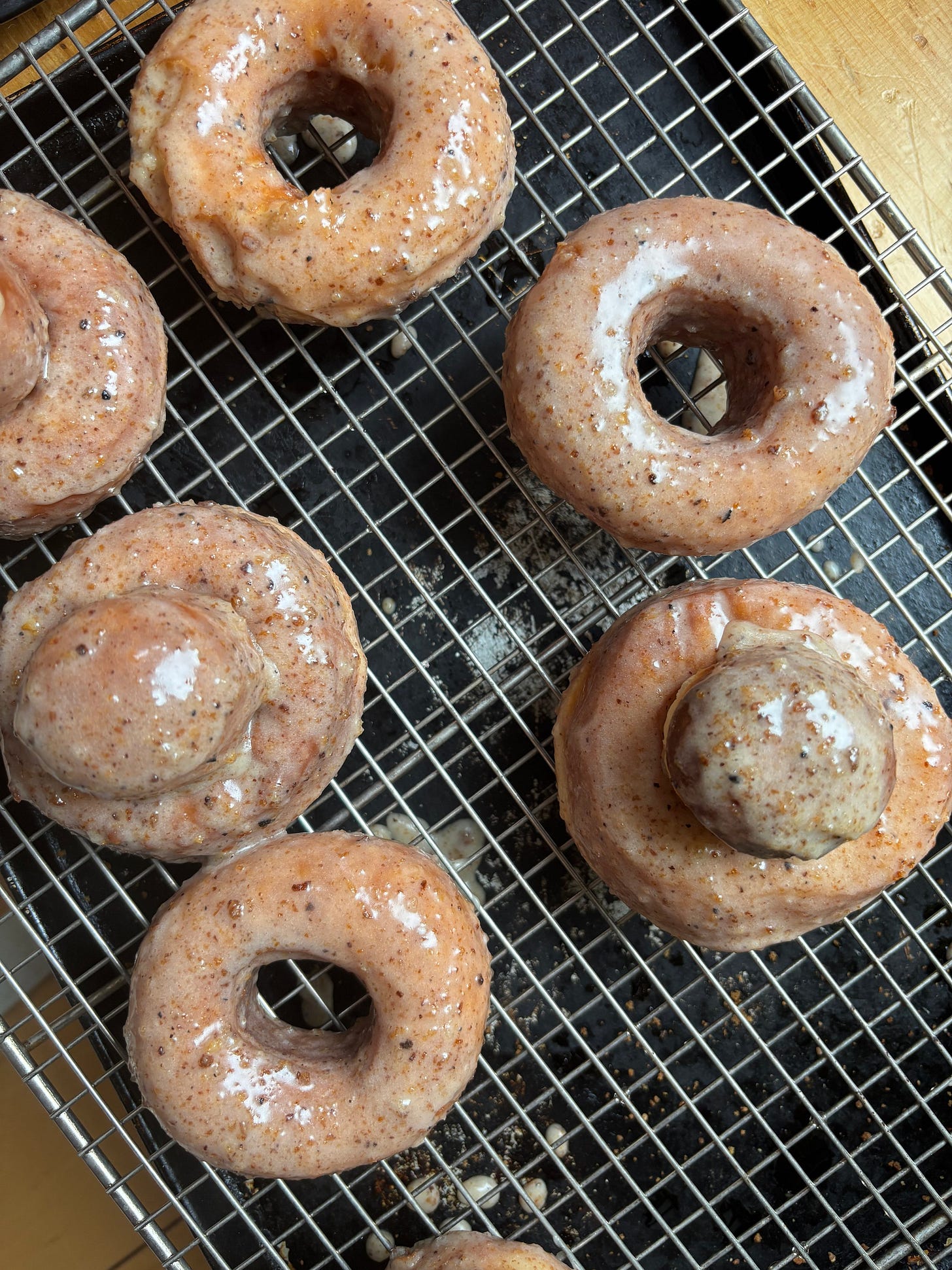 Breadcrumb Glazed Donuts