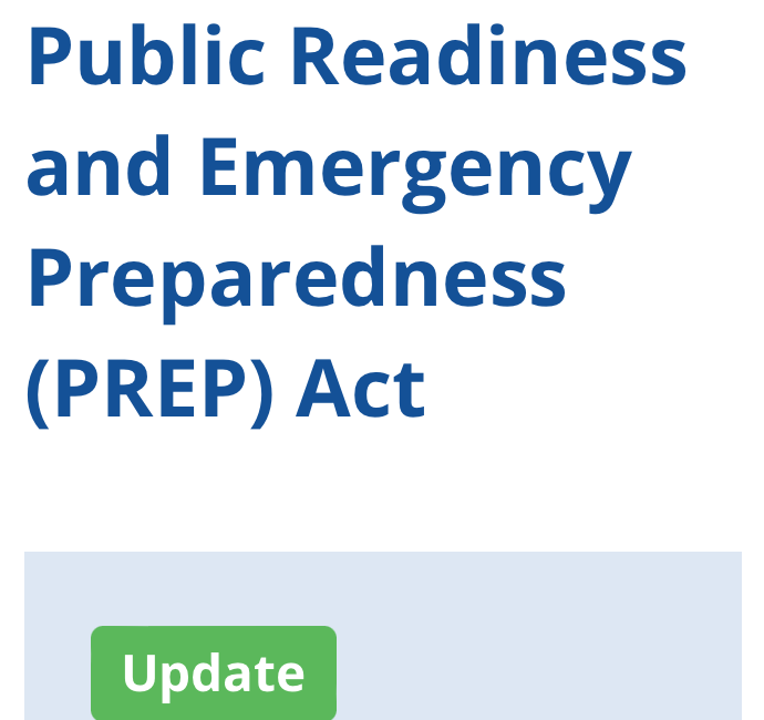 HHS Sec Becerra EXTENDS Public Readiness & Emergency Preparedness (PREP) Act Declaration to 12/31/29, & REPUBLISHES Declaration IN FULL: IS RELEASE OF 68 PATHOGENS IMMINENT as David Martin described?