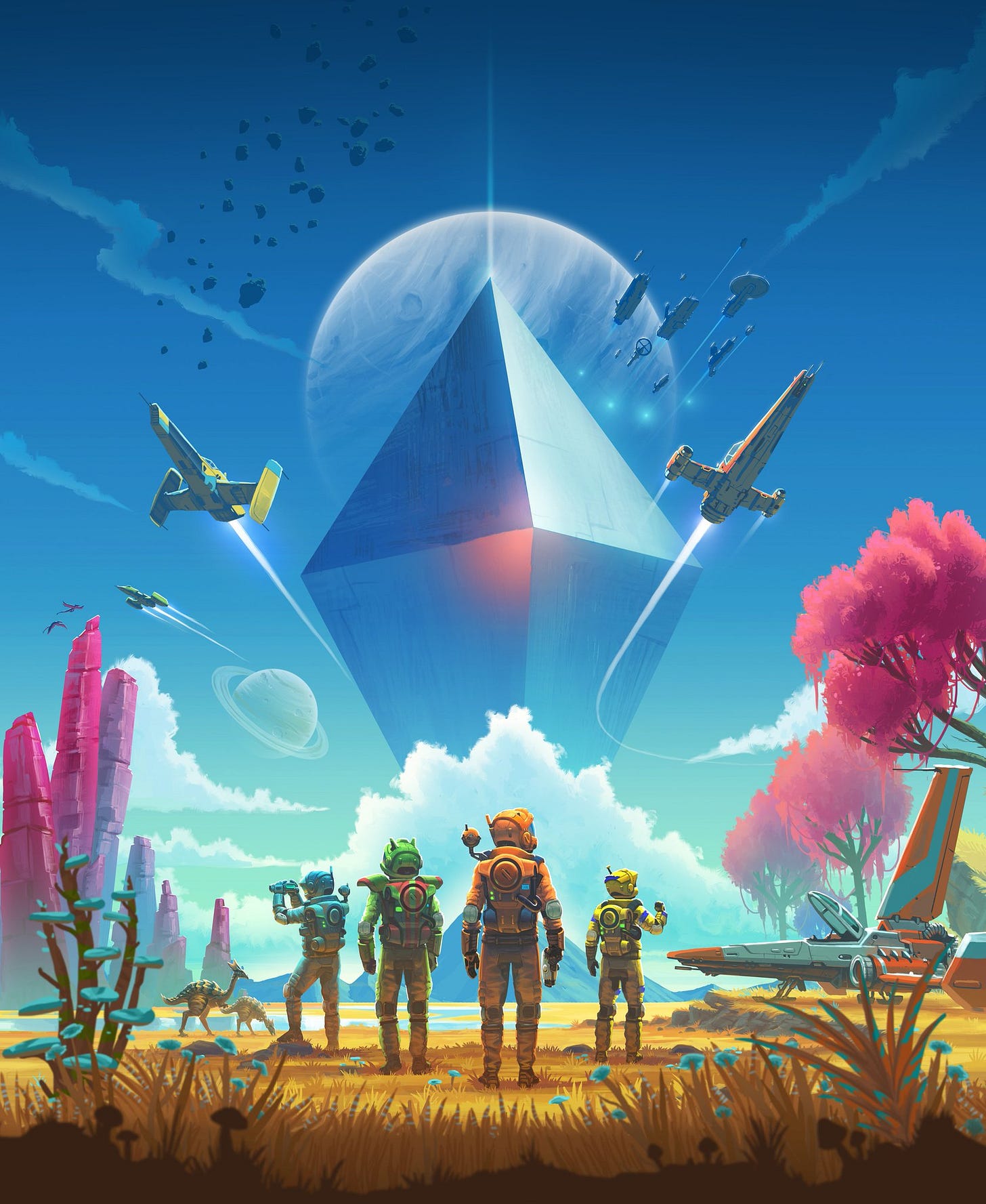 Promotional Cover art for No Man's Sky