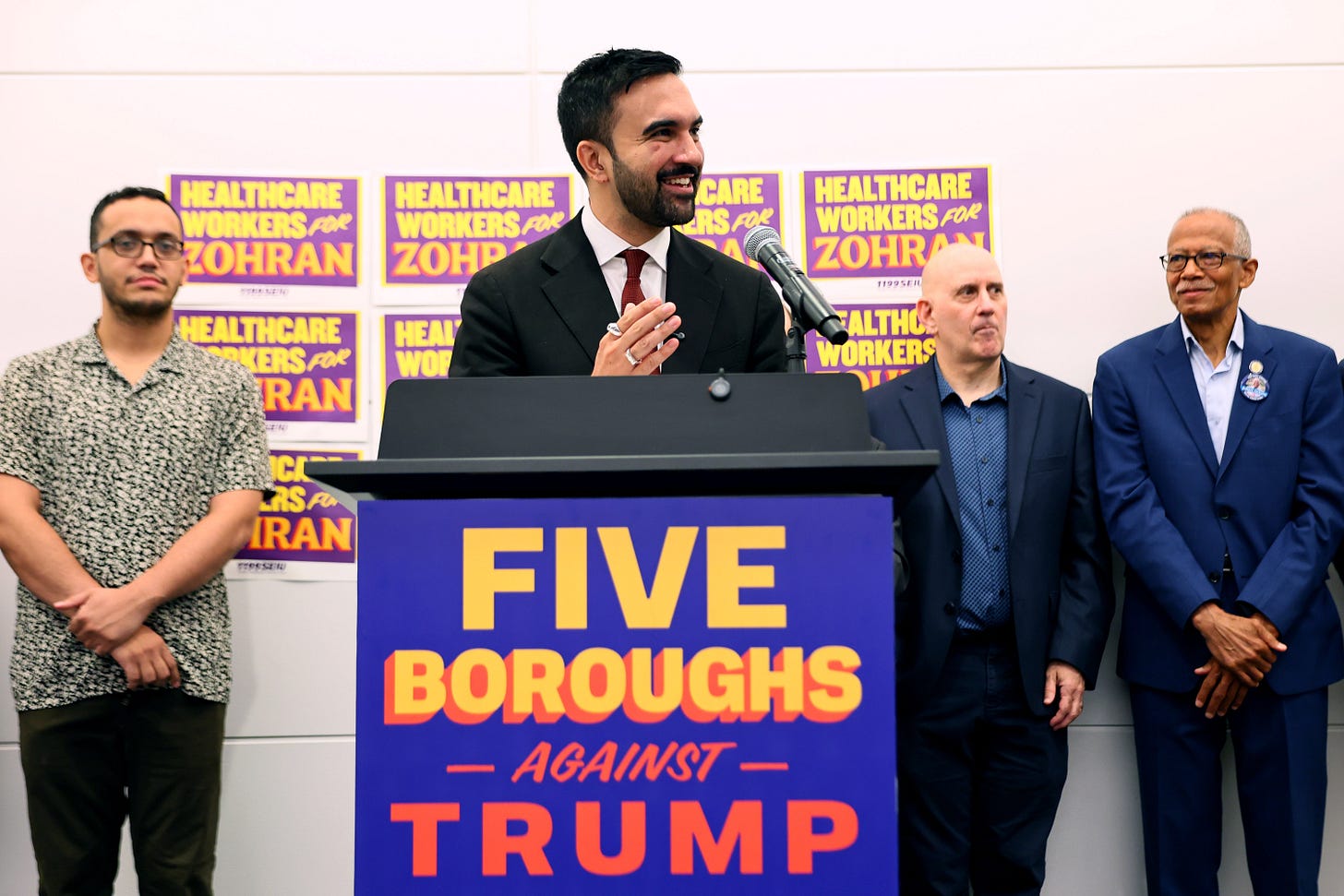 NYC candidate Zohran Mamdani is making his messaging for the mayoral race  clear: Me vs Trump | The Independent