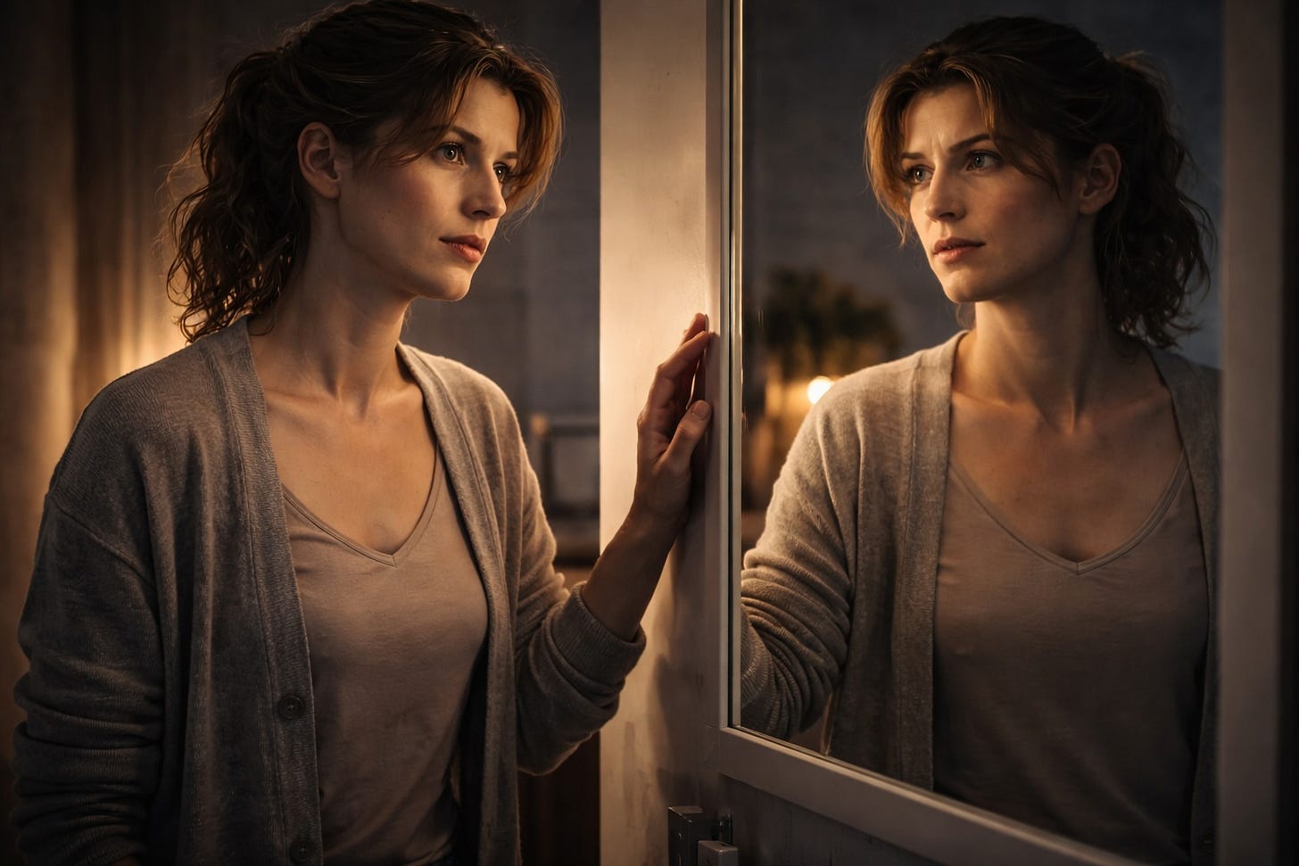 Illustration of personal transformation and identity.