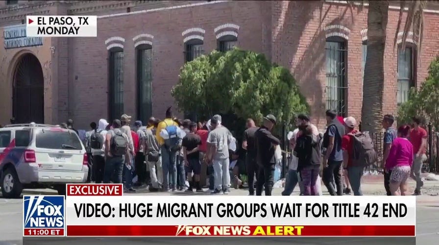Lines in El Paso as Title 42 set to end