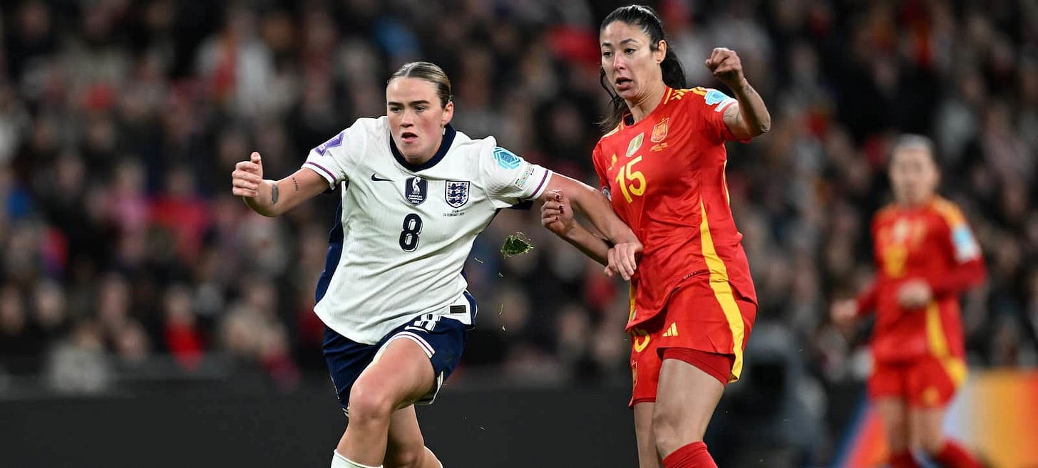 Grace Clinton plays key role in England Women's huge win over world  champions Spain - Man United News And Transfer News | The Peoples Person