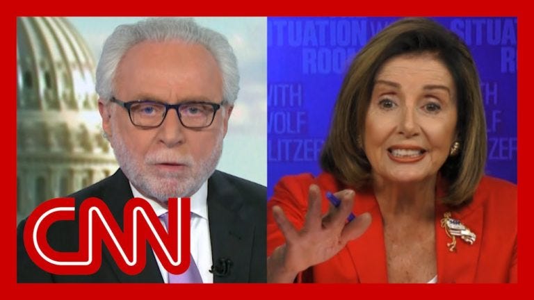 CNN's Wolf Blitzer Dares to Challenge Speaker Nancy Pelosi, bad idea - Fox Sports 640 South Florida CNN's Wolf Blitzer Dares to Challenge Speaker Nancy Pelosi, bad idea - Fox Sports 640 South Florida