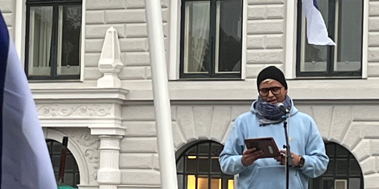 Min tale ved mindehøjtideligheden i forbindelse med årsdagen for 7/10