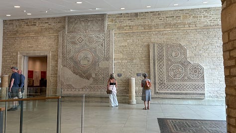 A selection of photos taken in the Corinium Museum, Cirencester. There is plenty of Roman history and artefacts including Roman Mosaic floors. Photos: Roland Millward