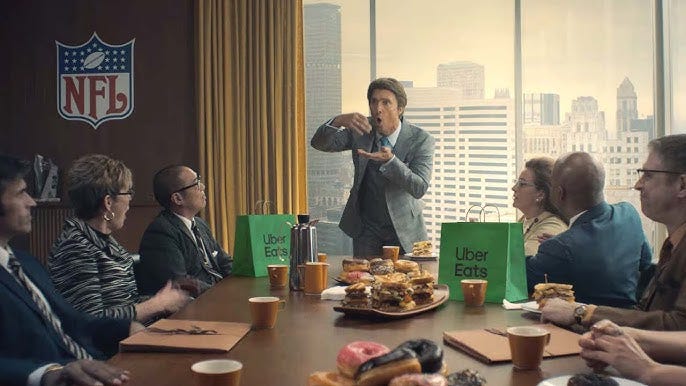 Uber Eats Super Bowl Commercial (2025) Featuring Matthew McConaughey