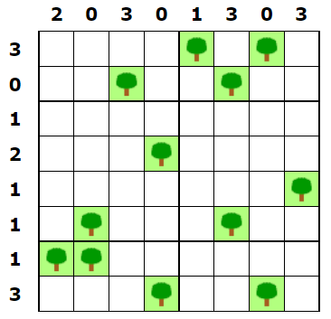 Immagine che rappresenta il gioco "tende". Immagine che rappresenta il gioco "tende".
