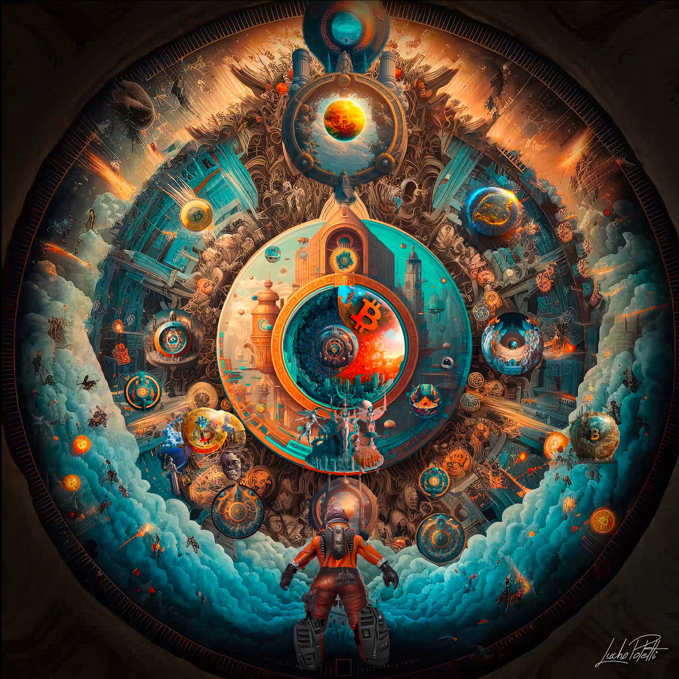 Authentic Digital Art - Down the Bitcoin Rabbit Hole | SuperRare