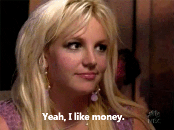 Britney Spears Money GIF Britney Spears Money GIF