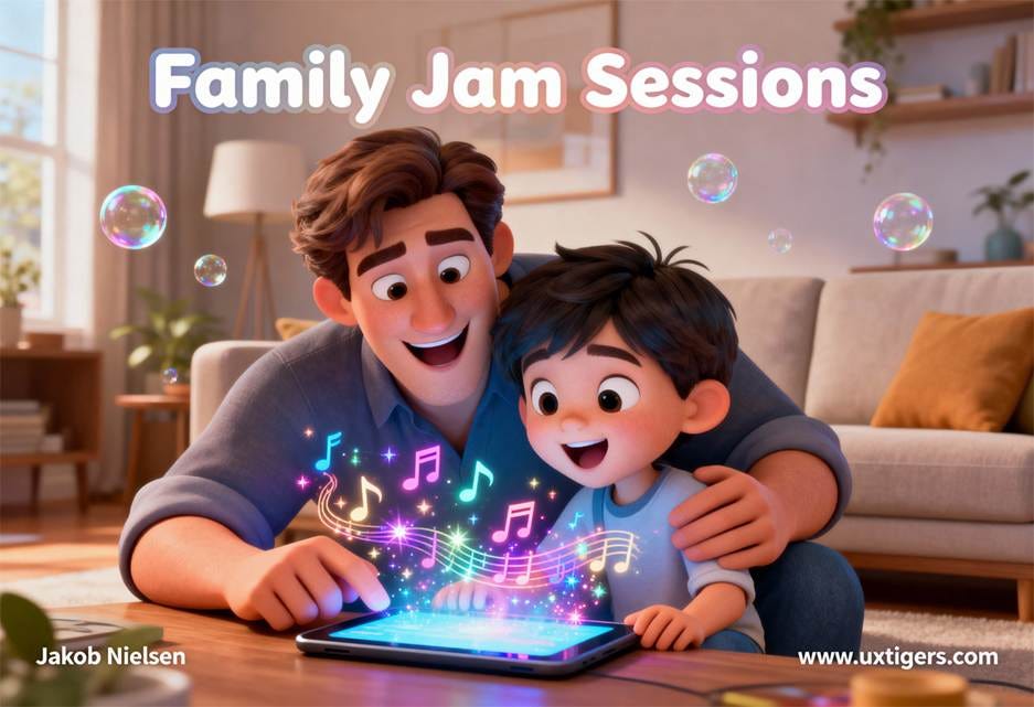 A person and a child playing on a tablet

AI-generated content may be incorrect.