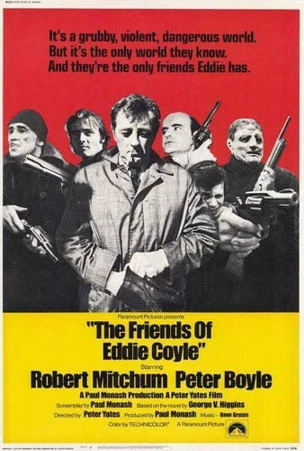398758 The Friends of Eddie Coyle Film Robert Mitchum WALL PRINT POSTER US - Picture 1 of 7