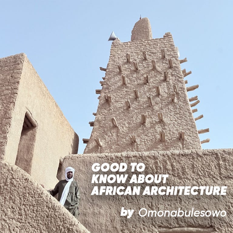GOOD TO KNOW ABOUT AFRICAN ARCHITECTURE logo