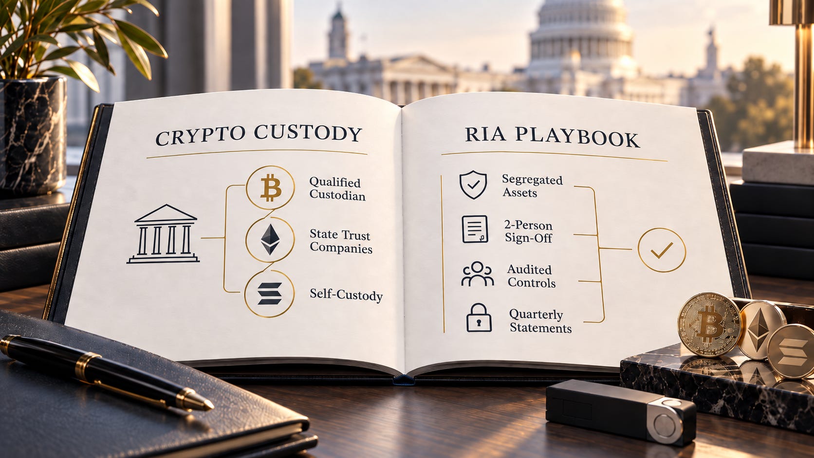Congress Stalled on CLARITY. The SEC Just Handed RIAs a Crypto Playbook Anyway.