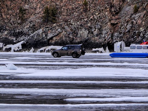 Lake Baikal winter