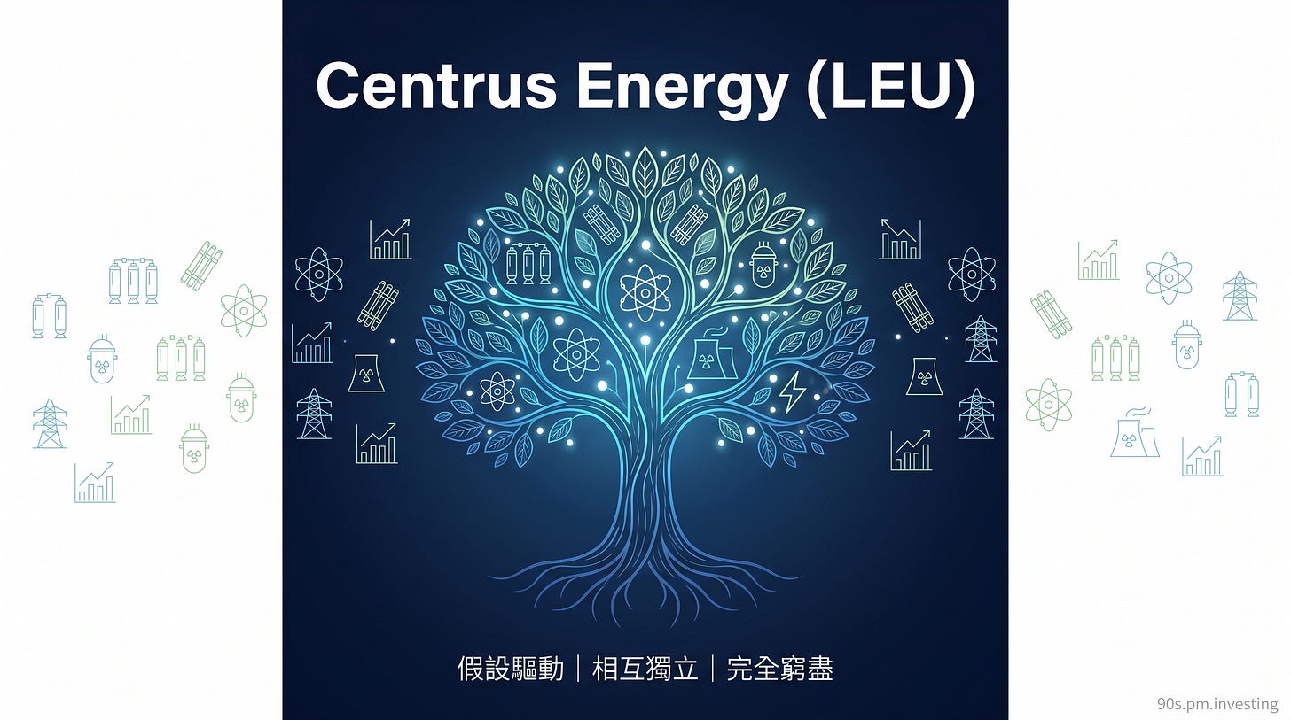 Centrus Energy LEU 中文核燃料樹投資封面