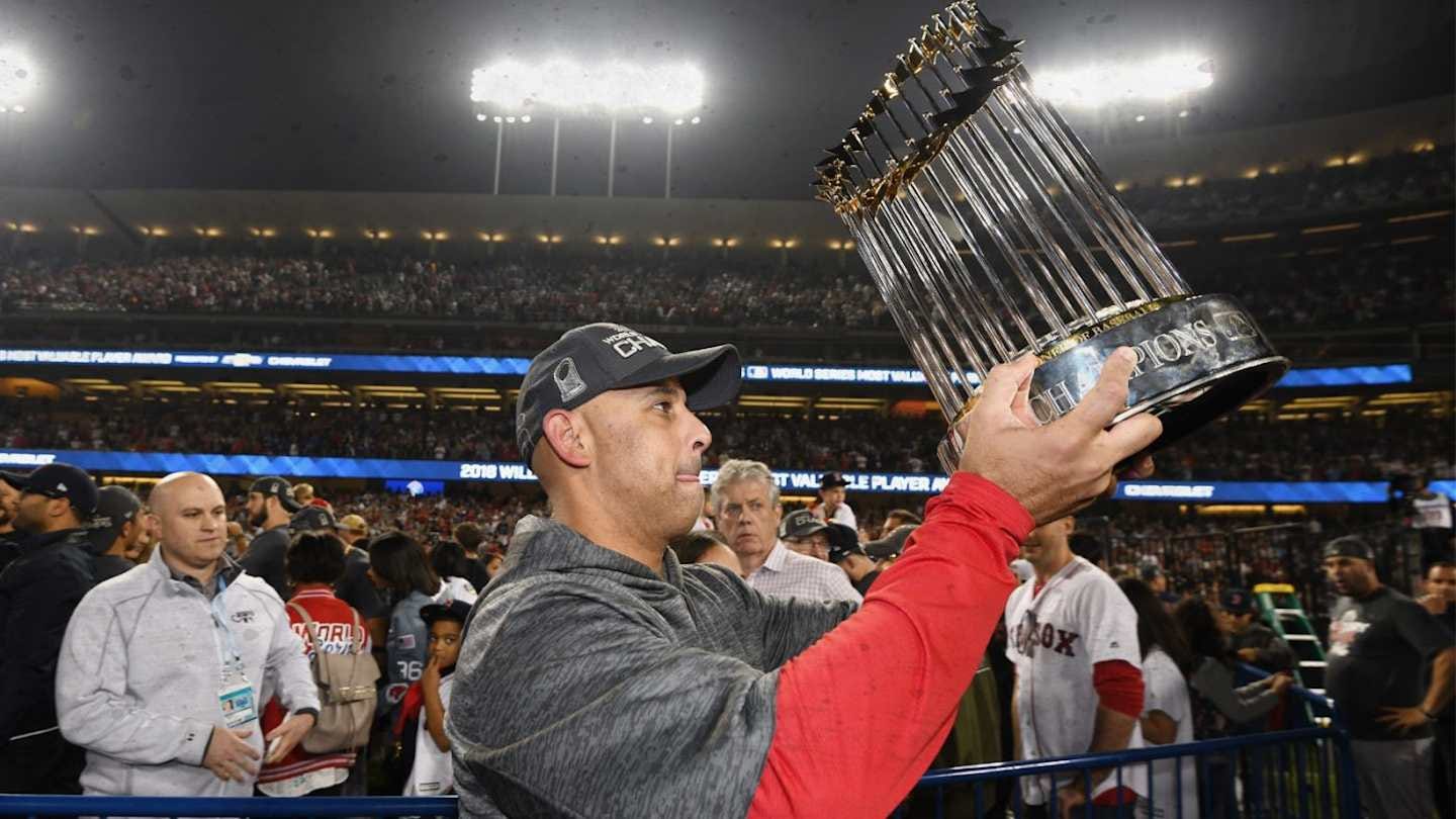 Álex Cora makes personal, emotional history with World Series win