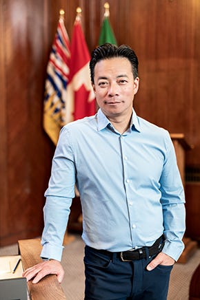 Headshot of Vancouver Mayor Ken Sim