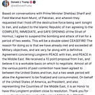 The Ceasefire - A Ruse or Trump Desperate for an Offramp.