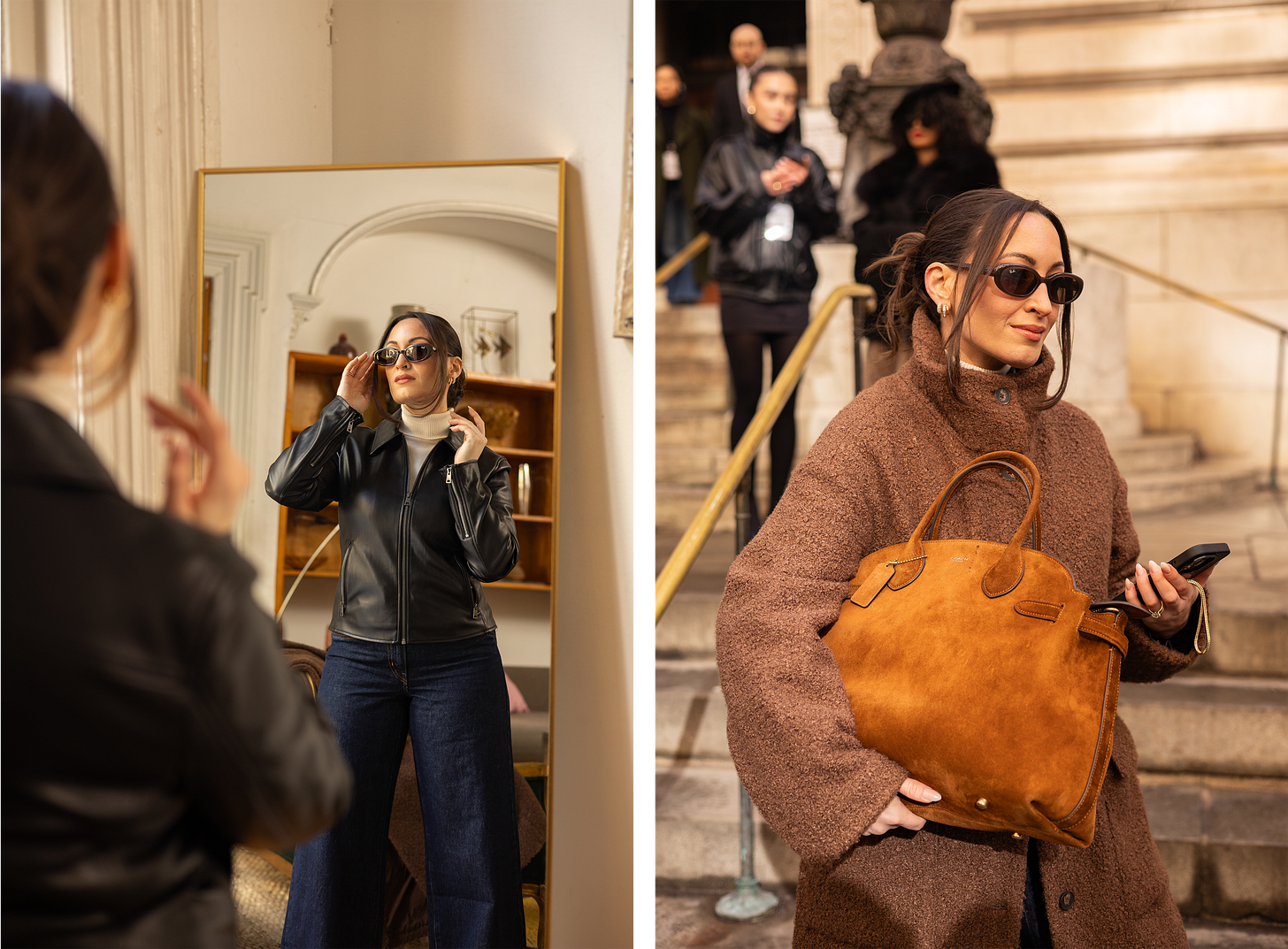Bella during NYFW Bella during NYFW