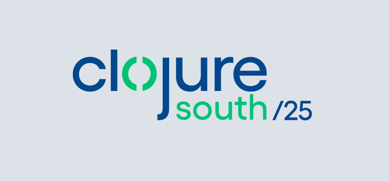 imagem com logo da Clojure South 2025 imagem com logo da Clojure South 2025