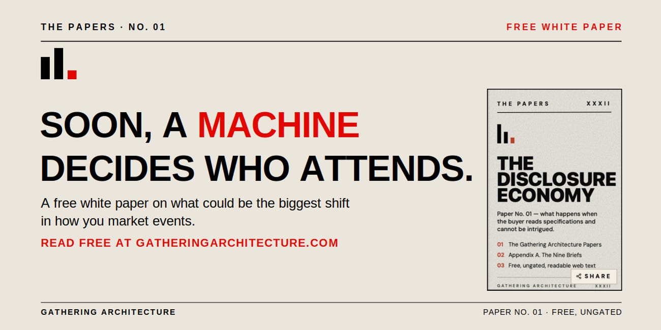 Your Event Marketing Strategy Now Targets an AI Agent