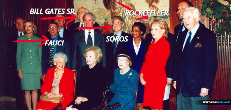 GREAT RESET BLOCKBUSTER: ANTHONY FAUCI, GEORGE SOROS, BILL GATES SR ...