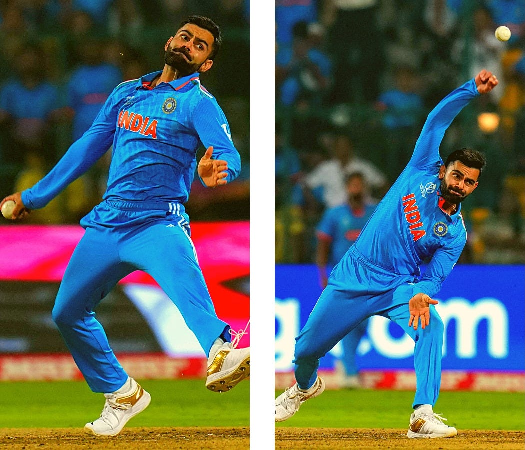 Cricket World Cup: When Virat Kohli, 'wrong-footed inswinging menace', got  India a wicket | Cricket-world-cup News - The Indian Express