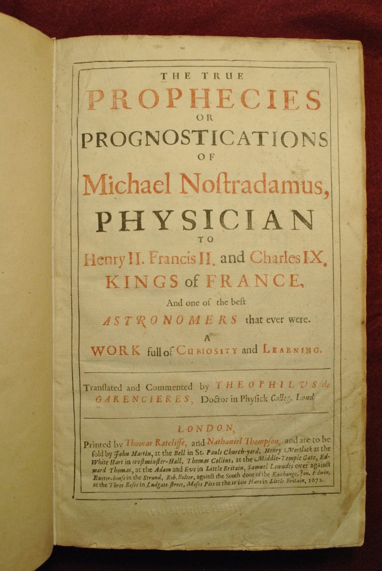 nostradamus nostradamus