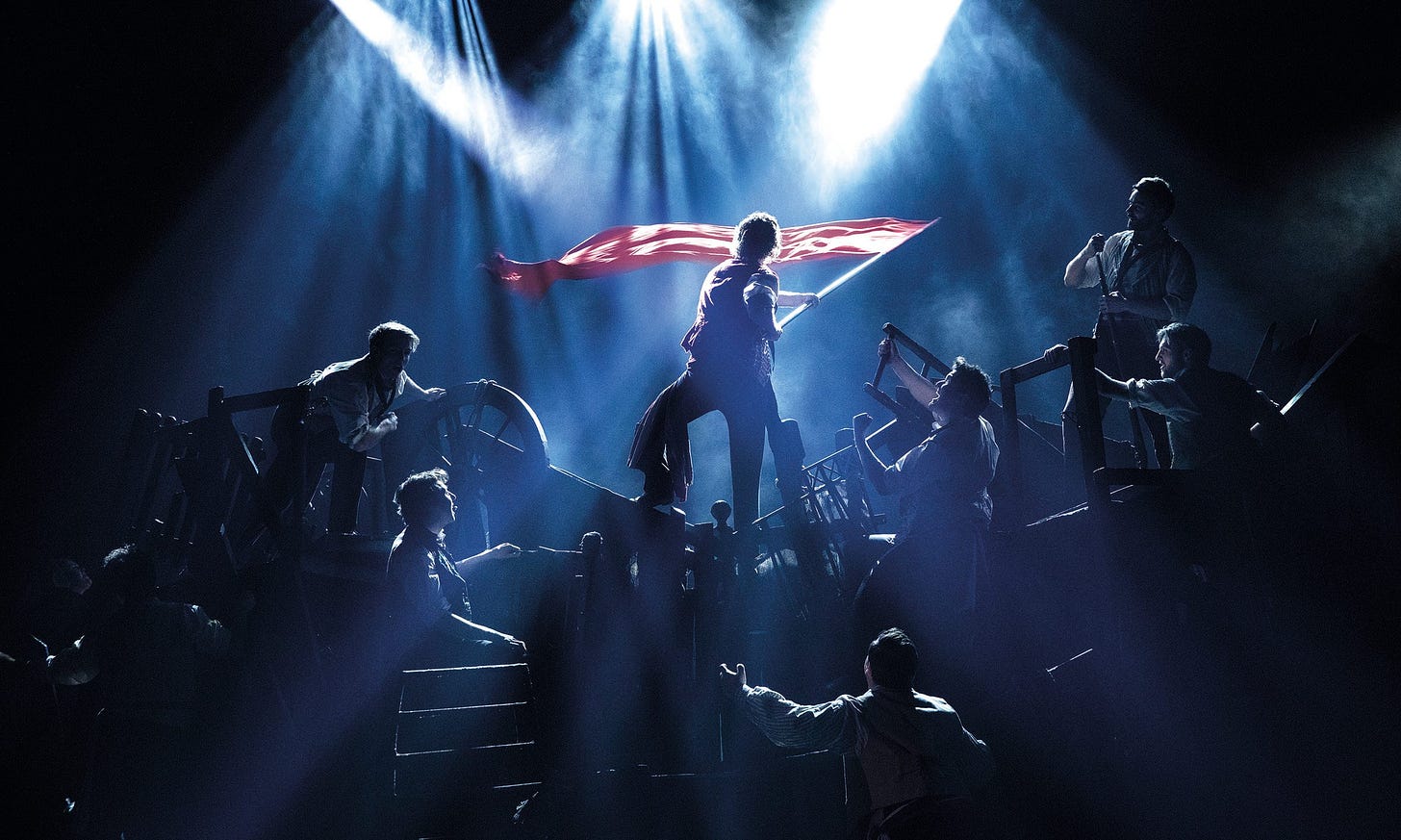 LES-MISERABLES.-The-Barricade.-Photo-Matthew-Murphy - Birmingham Hippodrome