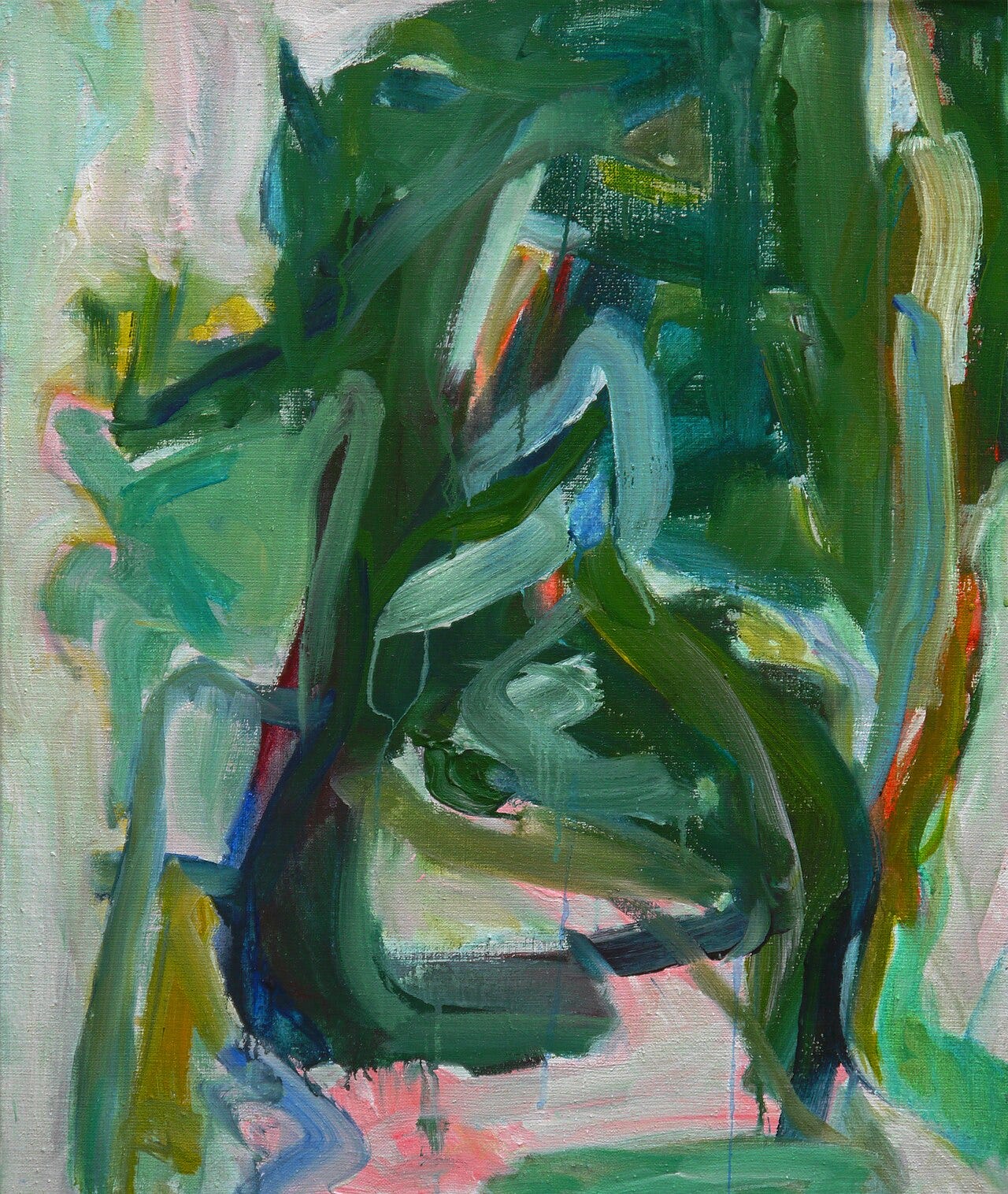 Fons Heijnsbroek abstract acrylic painting no title nr 5.050 Fons Heijnsbroek abstract acrylic painting no title nr 5.050