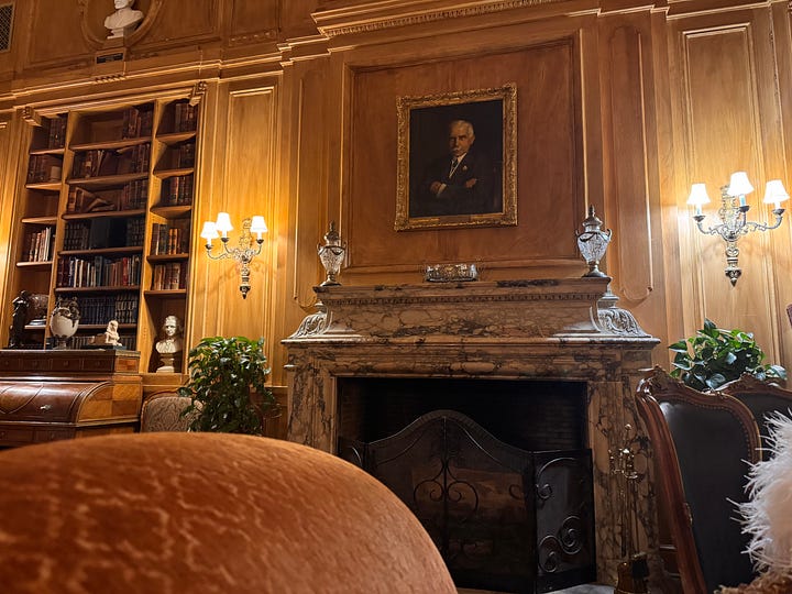 Oheka Castle, where episodes of Succession ("Hunting Party"), Madam Secretary, The Americans, and Gossip Girl was filmed.
