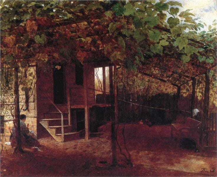 Under the Vines - Eastman Johnson