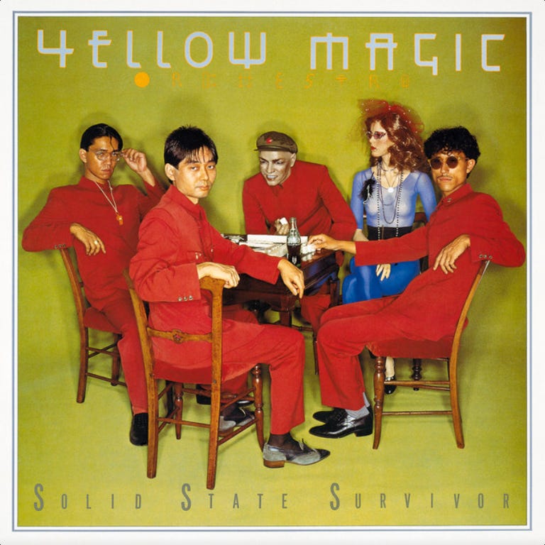 Yellow Magic Orchestra "Solid State Survivor" album art Yellow Magic Orchestra "Solid State Survivor" album art