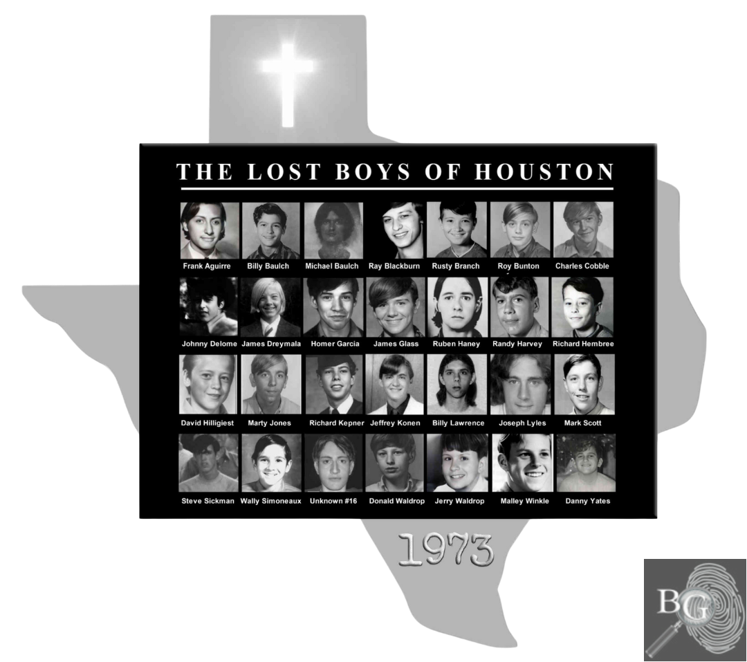Houston Mass Murders by Barbara Gibson | Elmer Wayne Henley | Dean Corll | Lost Boys of Houston