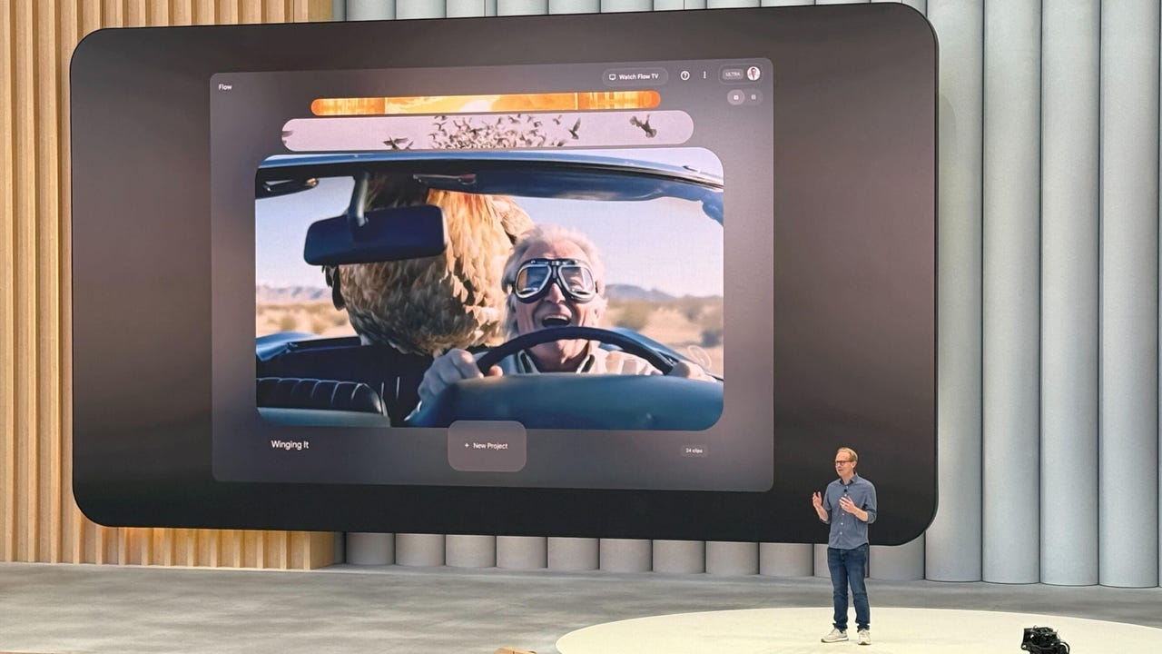 Google Flow is a new AI video generator meant for filmmakers - how to try  it today | ZDNET