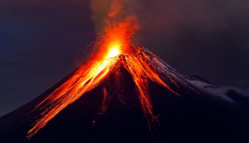 Research finds link between CO2, big volcano eruptions - UGA Research News