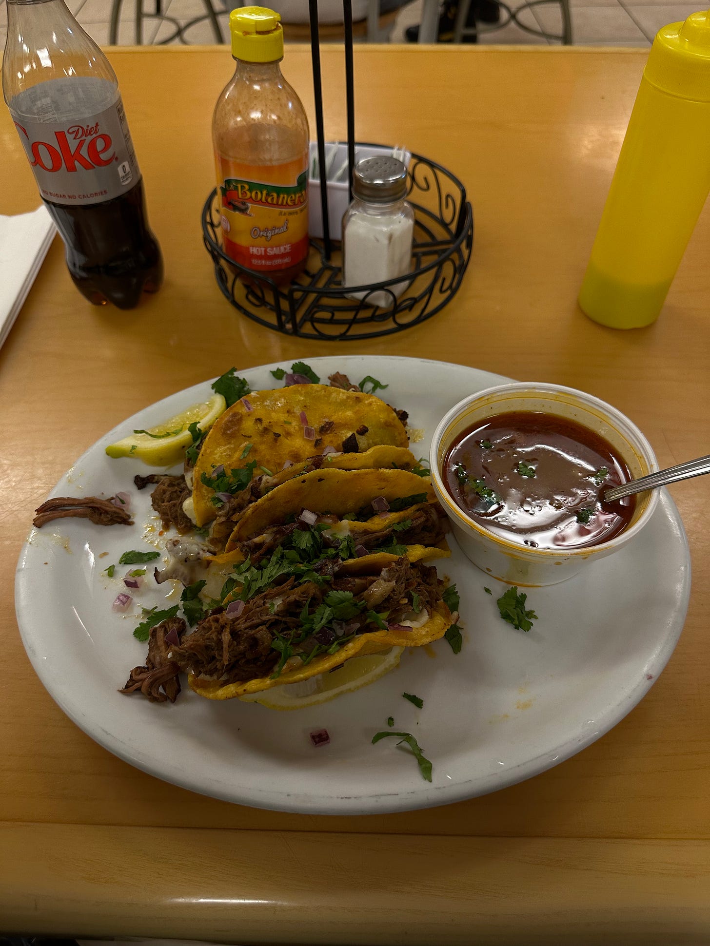 Birria tacos courtesy of La Guelaguetza in Albuquerque, New Mexico Birria tacos courtesy of La Guelaguetza in Albuquerque, New Mexico