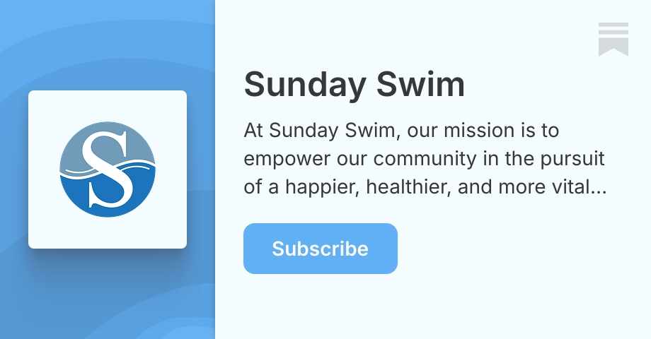 Sunday Swim | Substack