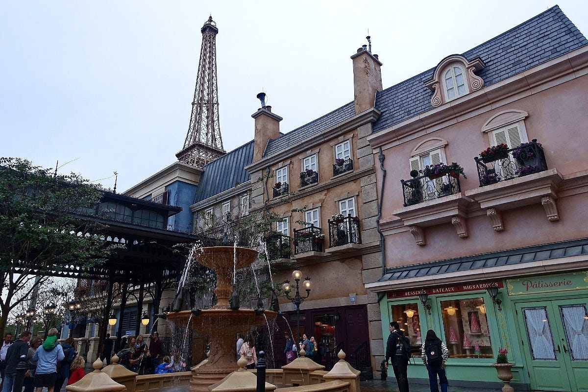 The France pavilion at EPCOT, near Remy's Ratatouille Adventure. Image: Jeremy Thompson via Wikimedia Commons The France pavilion at EPCOT, near Remy's Ratatouille Adventure. Image: Jeremy Thompson via Wikimedia Commons