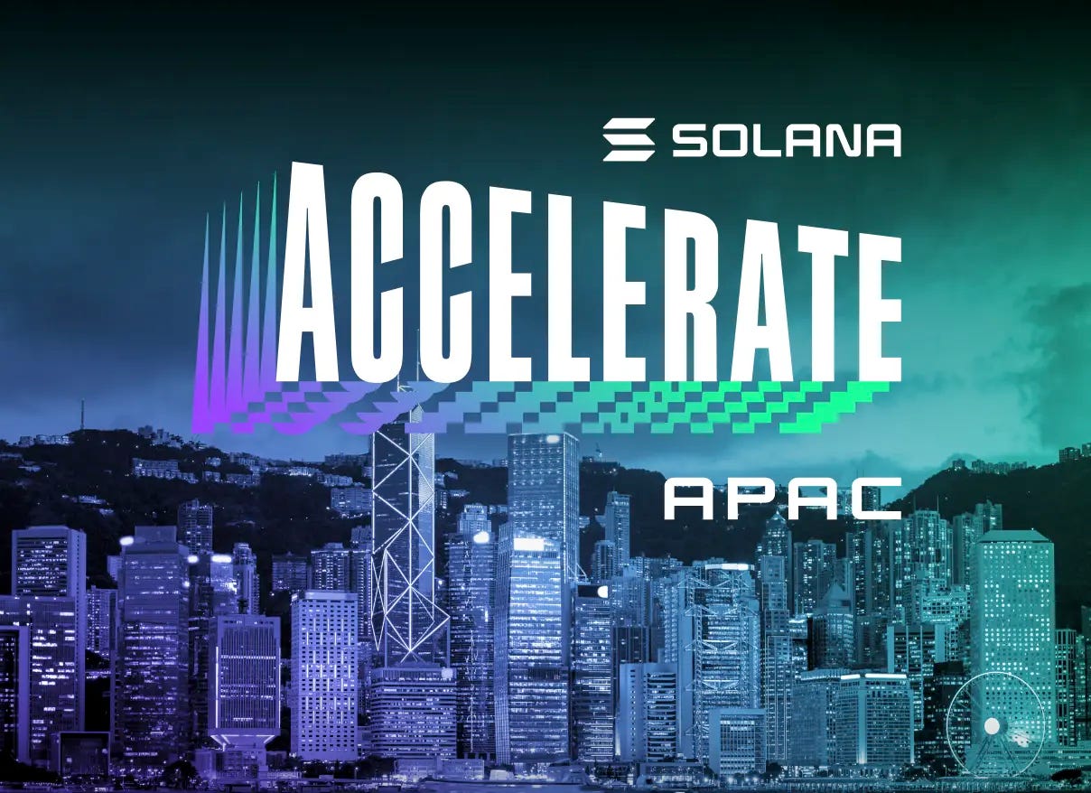 Solana Accelerate APAC - Hong Kong