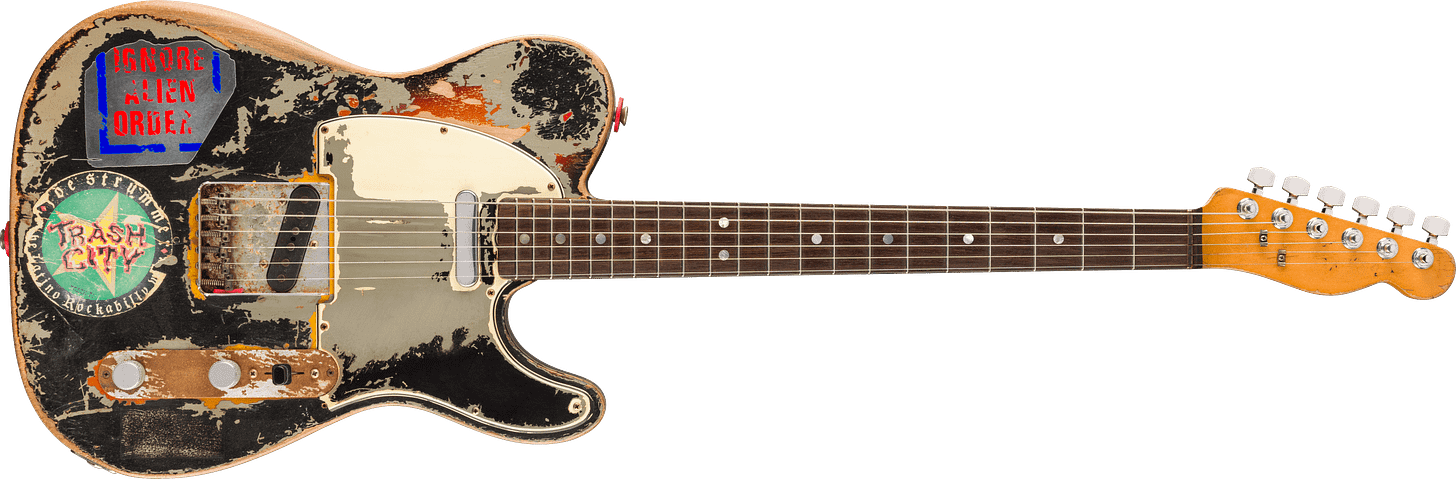 Limited Edition Masterbuilt Joe Strummer Telecaster Limited Edition Masterbuilt Joe Strummer Telecaster